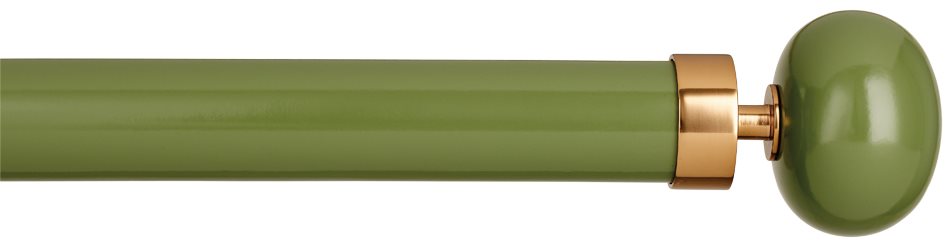 Byron Halo Gloss 35mm 45mm 55mm Pole, Artichoke, Copper Orion