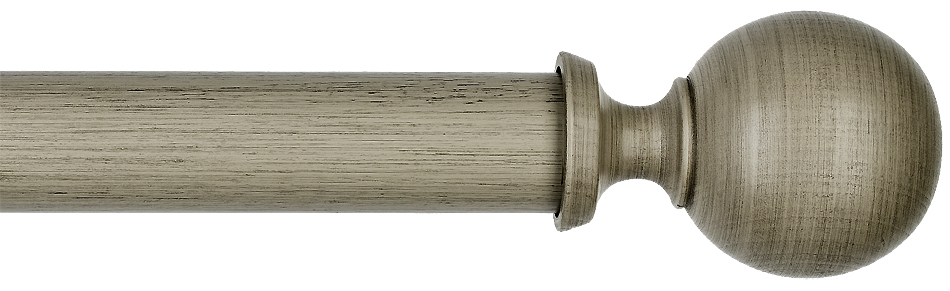 Byron Barnwood 35mm 45mm 55mm Pole Barnwood Grey, Carbis