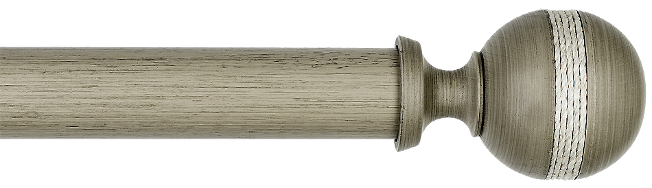 Byron Barnwood 35mm 45mm 55mm Pole Barnwood Grey, Saltash