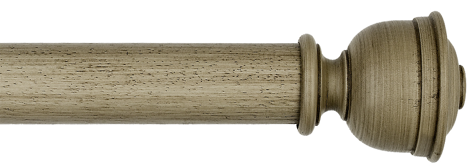 Byron Barnwood 35mm 45mm 55mm Pole Barnwood Cream, Austell