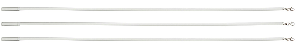 Hallis Transparent Acrylic Curtain Draw Rod