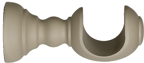 Byron Barnwood 35mm 45mm 55mm Cup Brackets, Dove Grey