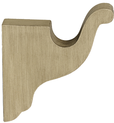 Byron 35mm, 45mm Barnwood Decorative Architrave Brackets