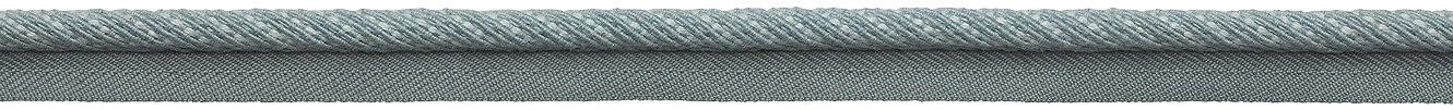 Hallis Prairie 9mm Flanged Piping Cord, Mineral Blue