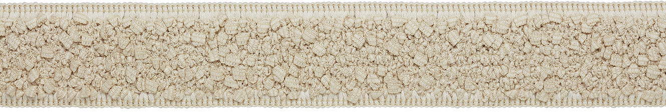 Hallis Prairie 45mm Looped Tape Braid, Chalk