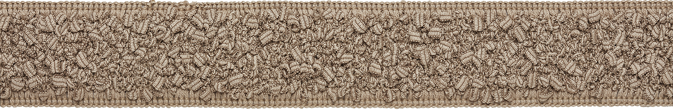Hallis Prairie 45mm Looped Tape Braid, Barley