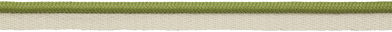 Hallis Eternity Bella Dura 7mm Plain Flanged Piping Cord Kelp Green