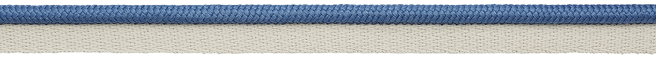 Hallis Eternity Bella Dura 7mm Plain Flanged Piping Cord Ocean