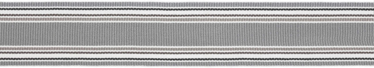 Hallis Eternity Bella Dura 52mm Stripe Braid Cloud Grey