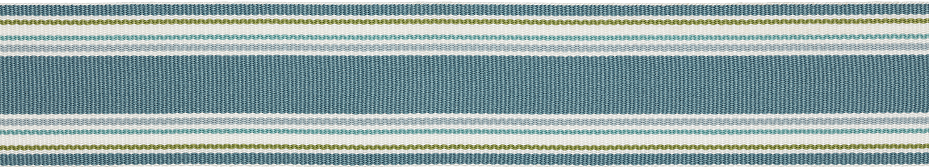 Hallis Eternity Bella Dura 52mm Stripe Braid Seafoam