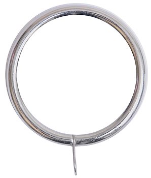 Renaissance 29mm Stainless Steel Unlined Curtain Rings