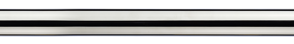 Integra Inspired Allure 35mm Curtain Pole Only Chrome