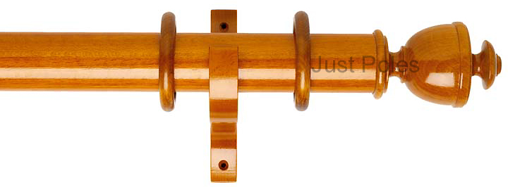 Byron Classic 55mm Pole Apaulia, Cherrywood