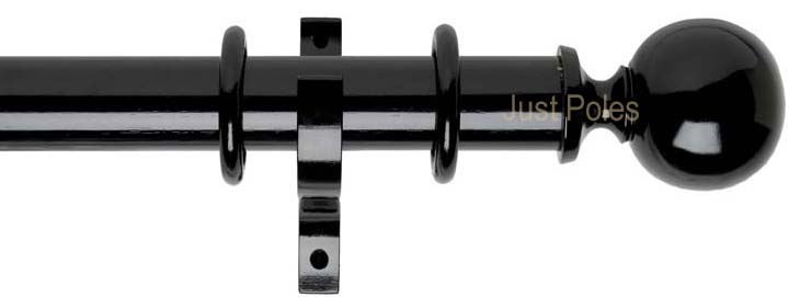 Byron Classic 55mm Pole Ebony Ball