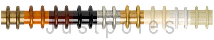 Byron 55mm Curtain Pole Rings