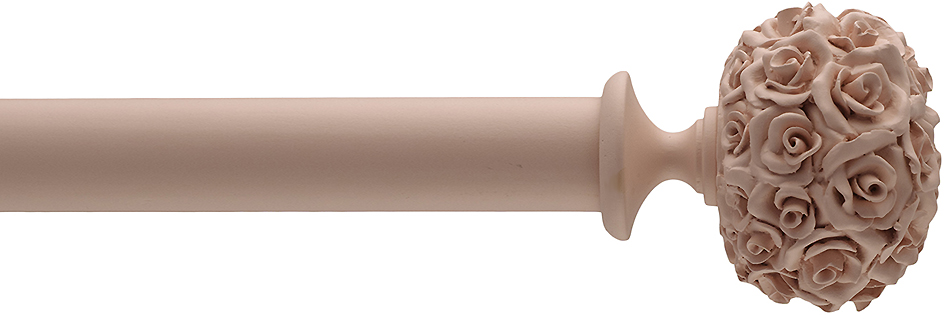 35mm 45mm 55mm Curtain Pole Baby Pink, Pink Curtain Rod