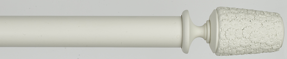 Byron Floral Romantics 35mm 45mm Pole New White Daisy