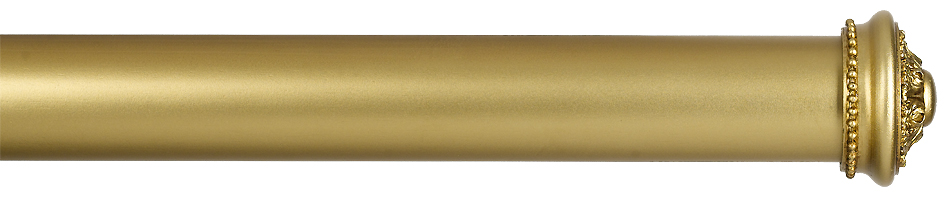 Byron Manor 45mm 55mm Curtain Pole Burnished Gold Bethnal