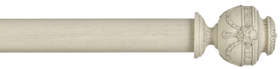 Byron Manor 45mm 55mm Curtain Pole Urban White Victoria