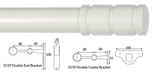 Cameron Fuller 32mm/19mm Double Pole Chalk Barrel