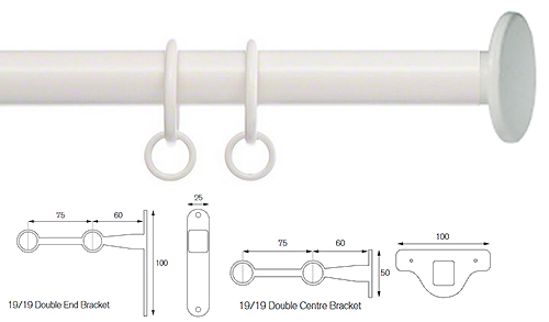 Cameron Fuller 19mm/19mm Double Pole Chalk Stopper