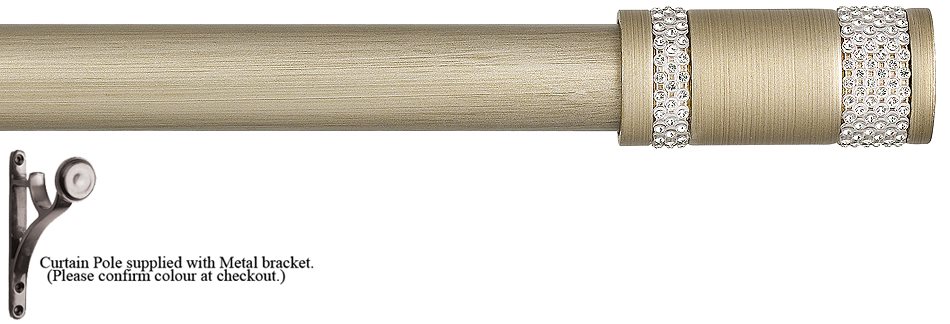 Byron Tiara 35mm Pole Light Pearl, Decor Cylinder