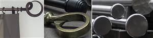 Bradley Steel Curtain Poles