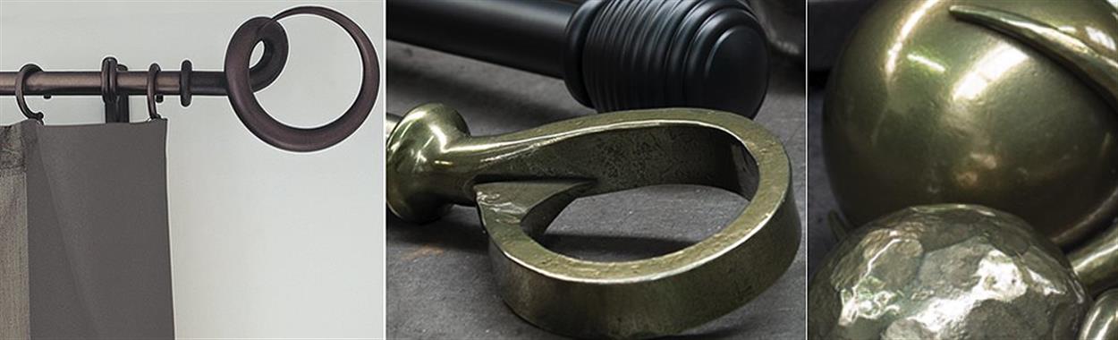 Bradley 25mm Steel Curtain Poles