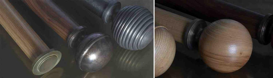 Bradley 50mm Contour Curtain Poles