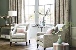 Clarke & Clarke Castle Garden Fabric