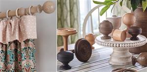 Hallis Eden Wooden Curtain Poles