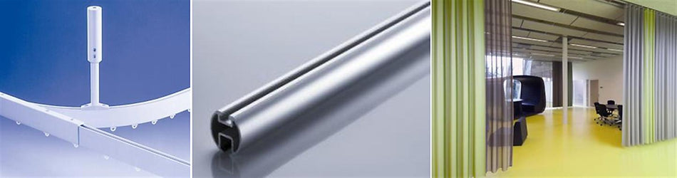 Silent Gliss Shower Rails 6100 and 6103