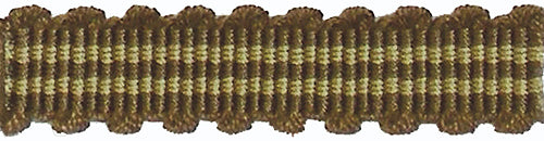 Hallis Warwick Trimming Classic Narrow Braid Sand & Mocha