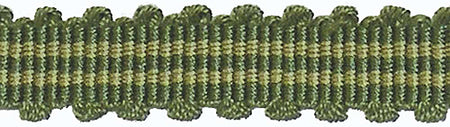 Hallis Warwick Trimming Classic Narrow Braid Leaf Green