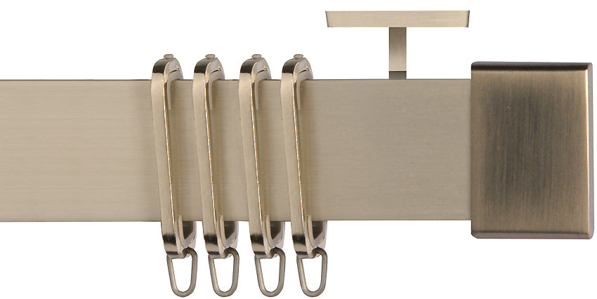 Renaissance Vogue 40mm Silver Pole/Track, Endcap