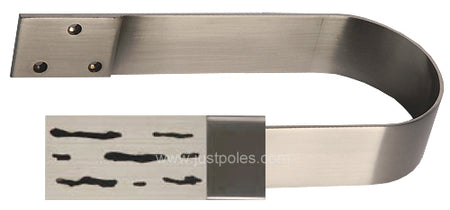 Renaissance  Vogue Holdback, Silver/Black Clouds