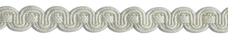 Hallis Chelsea Trimming Scroll Gimp Braid Natural