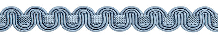 Hallis Chelsea Trimming Scroll Gimp Braid Airforce