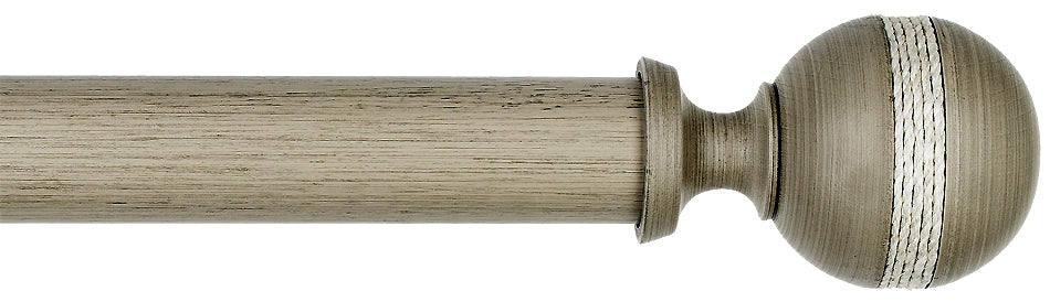 Byron Barnwood 35mm 45mm 55mm Pole Barnwood Grey, Saltash