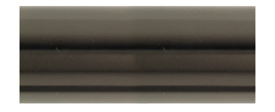Renaissance Spectrum 35mm Curtain Pole Only, Black Nickel