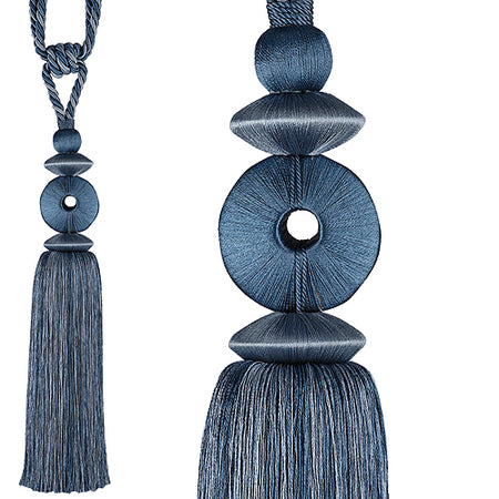 Hallis Curtain Tieback Polo, Denim