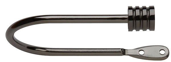 Neo Holdback, Black Nickel, Stud