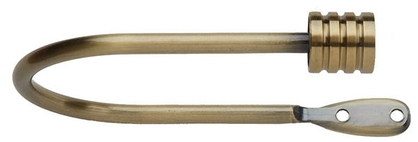 Neo Holdback, Spun Brass, Stud