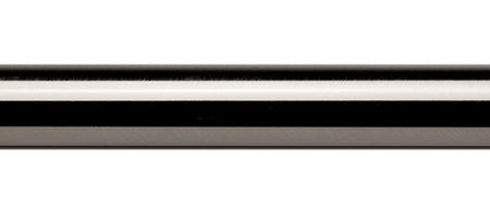 Galleria 50mm Curtain Pole Only Brushed Silver