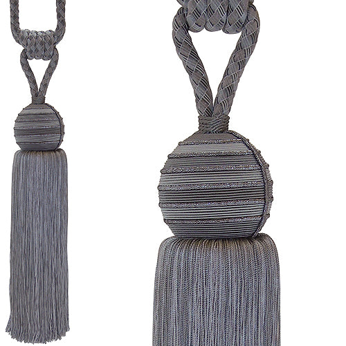 Hallis Verona Tieback Silver Grey