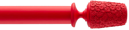 Byron Floral Neon 35mm 45mm Pole Red Daisy