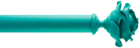 Byron Floral Neon 45mm 55mm Pole Turquoise Rose