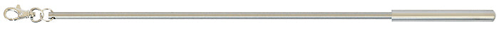 Jones Strand Curtain Draw Rod, Chrome