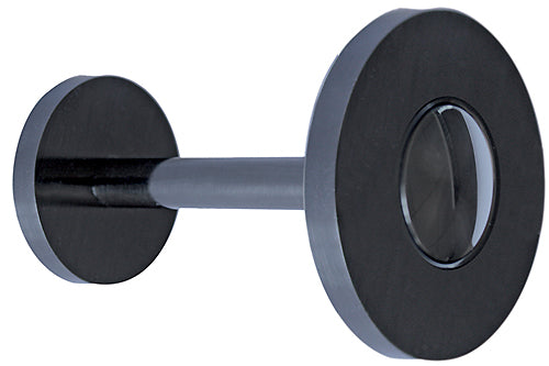 Jones Strand Curtain Holdback, Black Nickel