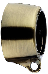 Integra Inspired Allure 35mm Metal Recess Bracket Burnished Brass